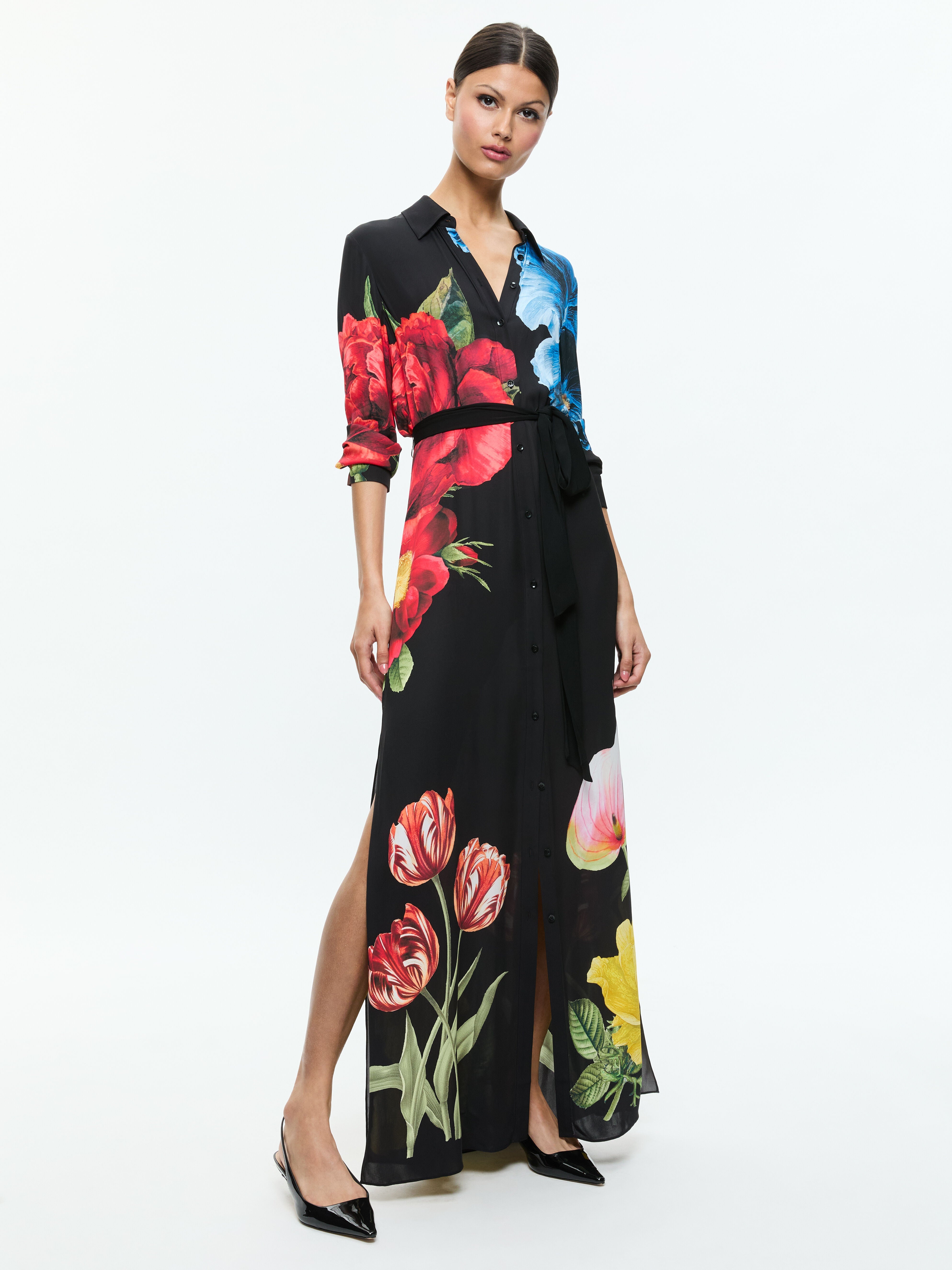 CHASSIDY MAXI SHIRT DRESS