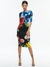 DELORA CREW NECK MIDI DRESS-LE PARISIEN BLACK-ALICE + OLIVIA