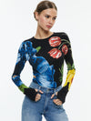 DELAINA MESH TOP-ALICE + OLIVIA