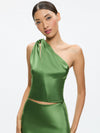 PIERA ONE SHOULDER TWIST TOP-ALICE + OLIVIA