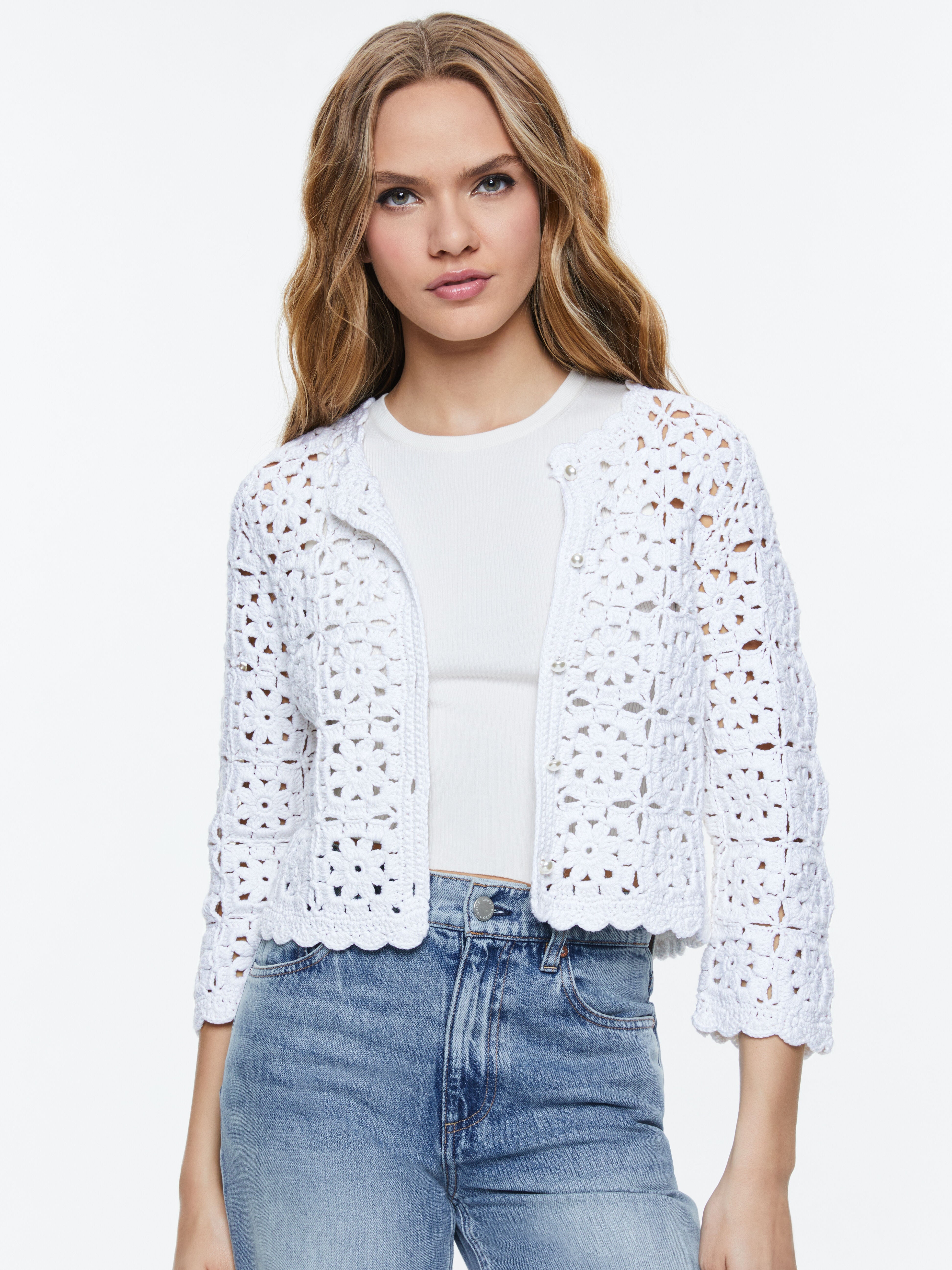 ANDERSON CROCHET CARDIGAN