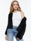 FAWN FAUX FUR JACKET-AVOCADO-ALICE + OLIVIA