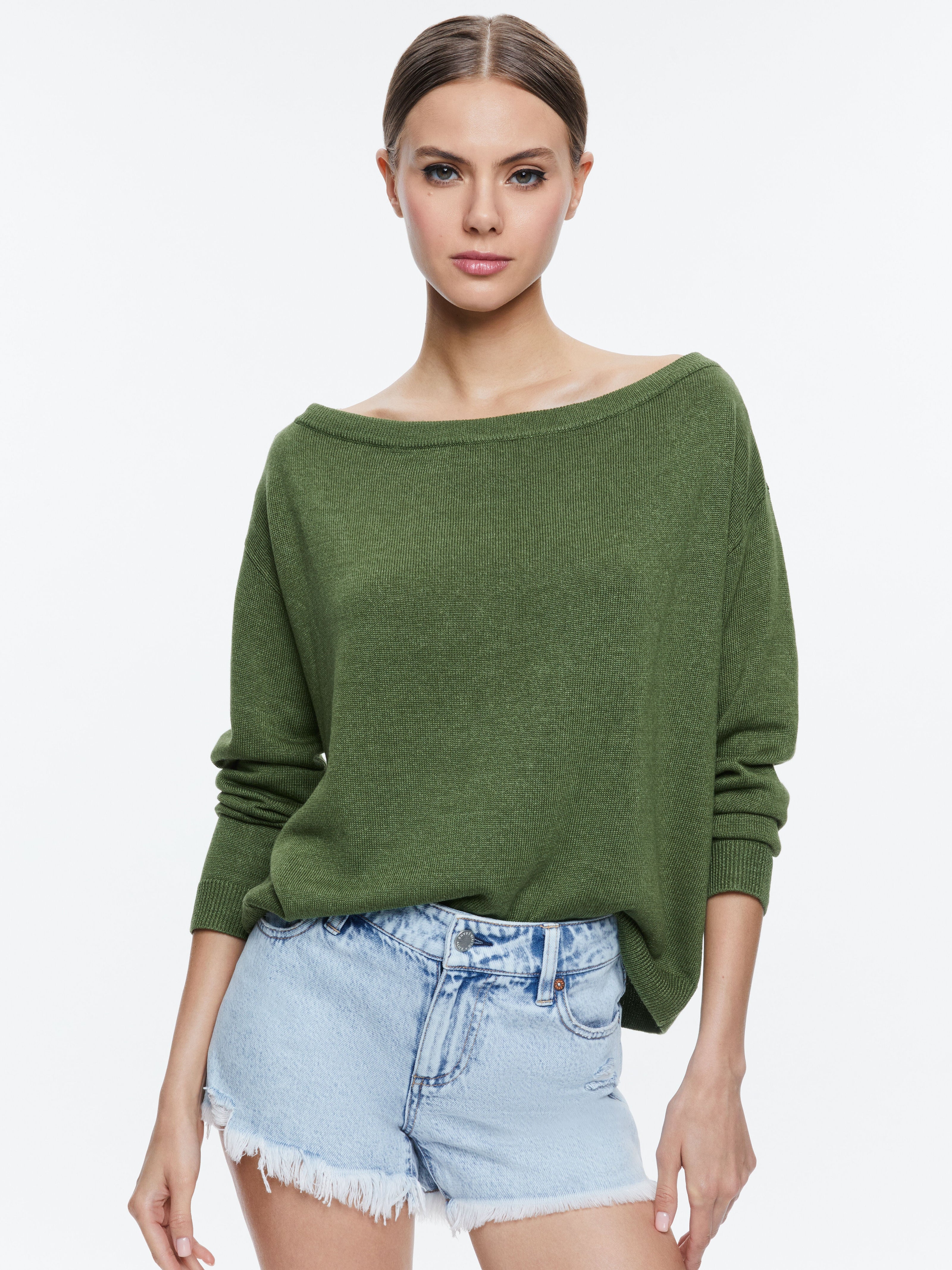 MARG SLOUCHY PULLOVER-ALICE + OLIVIA