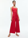 AIDA CROPPED HALTER JUMPSUIT-SYMMETRY RED APPLE-ALICE + OLIVIA