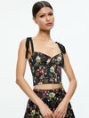 HELENE BUSTIER TOP-ALICE + OLIVIA