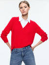 DENBY COLLARED PULLOVER-ALICE + OLIVIA