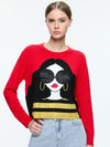 STACEFACE PULLOVER-ALICE + OLIVIA