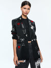 IVAN EMBELLISHED BLAZER-ALICE + OLIVIA