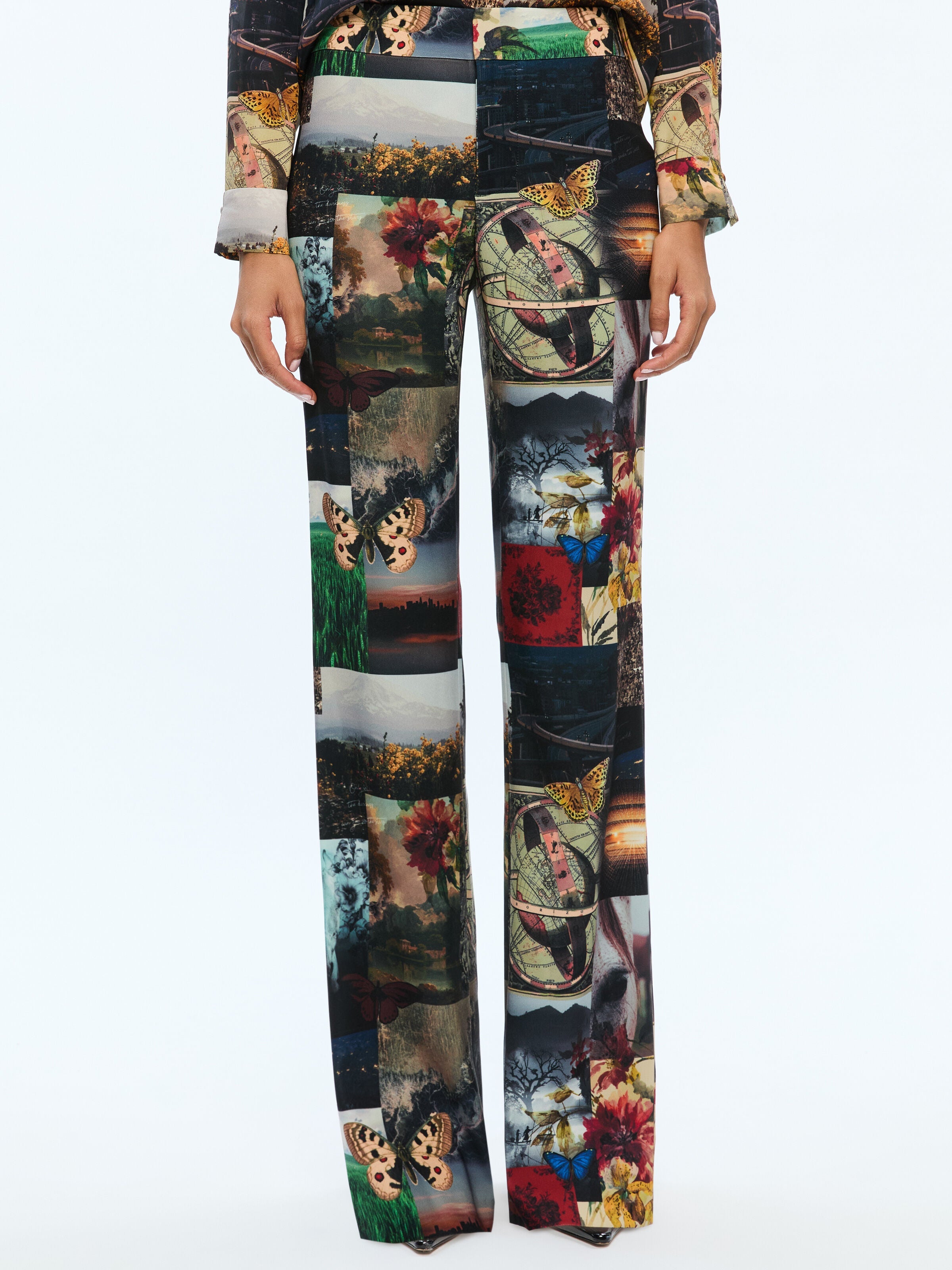 LIVI PRINTED TROUSER-ALICE + OLIVIA