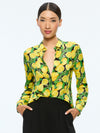 WILLA SILK BLOUSE-ALICE + OLIVIA