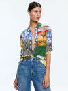 WILLA SILK BLOUSE-ALICE + OLIVIA