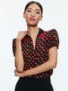 WILLA EMBROIDERED BLOUSE-ALICE + OLIVIA