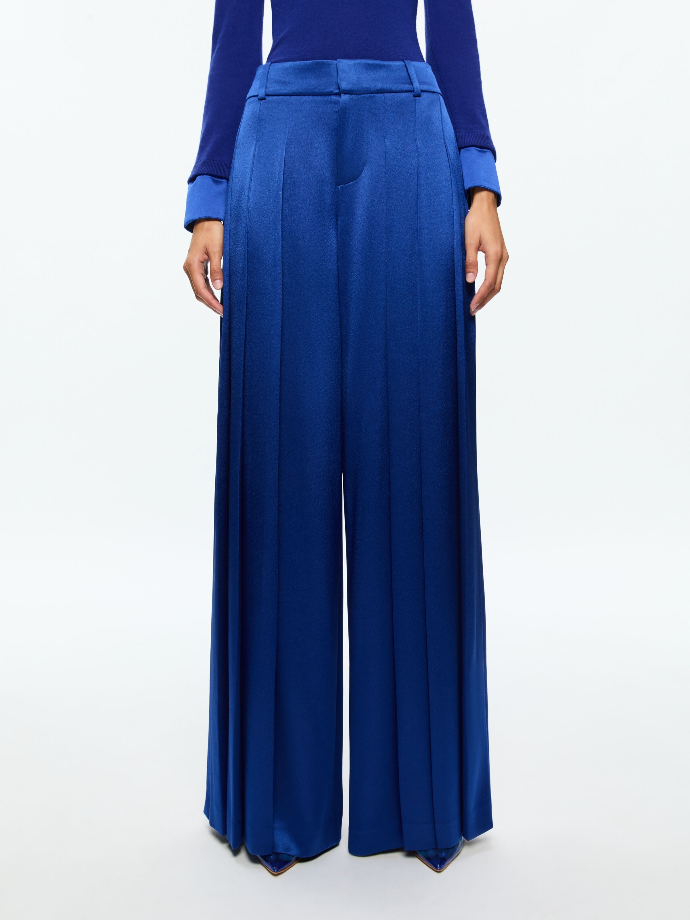 SIMON TROUSER-ROYAL-ALICE + OLIVIA