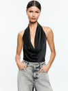 AYANNA CROP TOP-Black-ALICE + OLIVIA