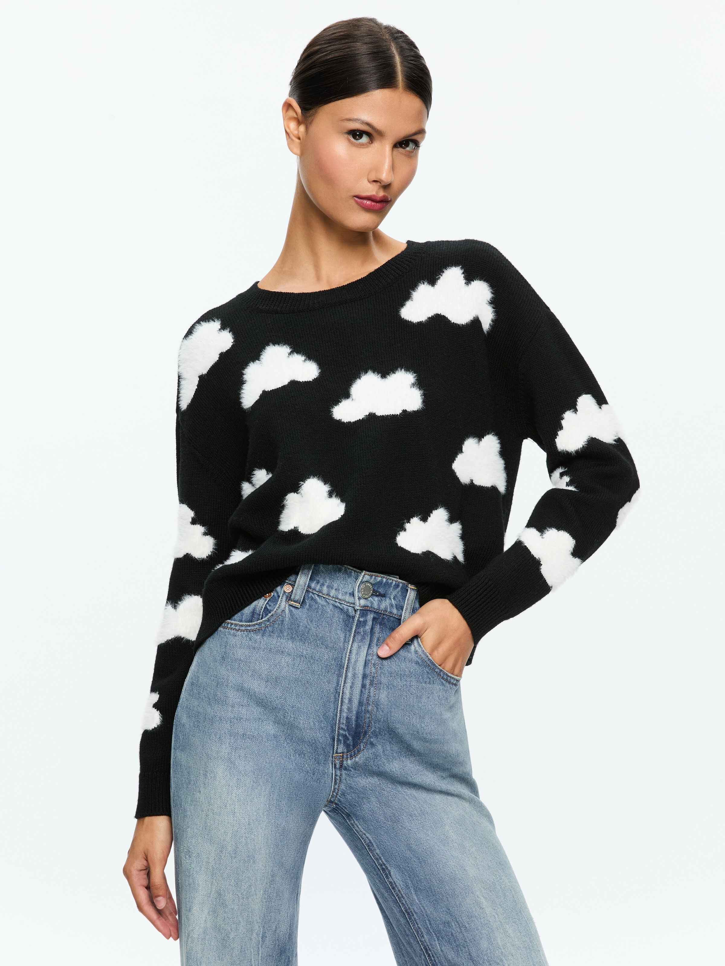 GLEESON PULLOVER-ALICE + OLIVIA