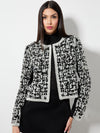 KIDMAN JACKET-BLACK/WHITE-ALICE + OLIVIA