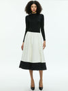 CHARA MIDI DRESS-OFF WHITE/BLACK-ALICE + OLIVIA