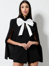 PHILIPPA BOW CAPE-ALICE + OLIVIA