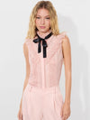 RHEBA LACE BLOUSE-OFF WHITE-ALICE + OLIVIA