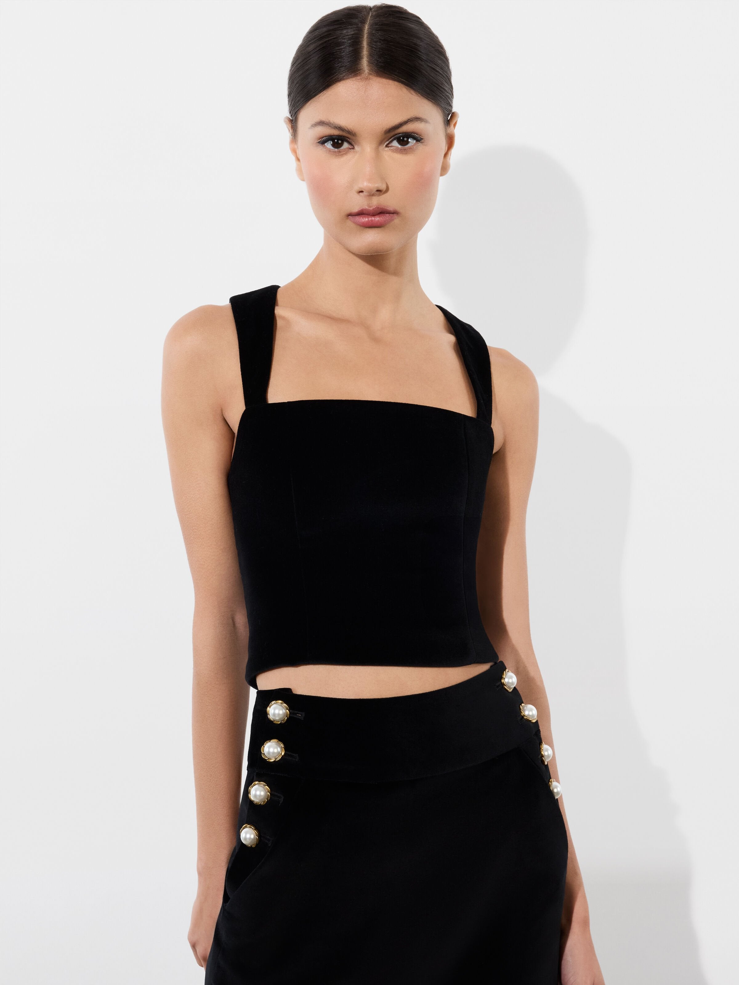 KERIA VELVET TANK-ALICE + OLIVIA