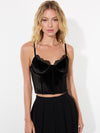 DENNA VELVET CORSET-Black-ALICE + OLIVIA