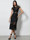 CLOVER OPEN BACK DRESS-ALICE + OLIVIA