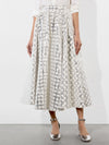 NILDA VOLUMINOUS SKIRT-OFF WHITE-ALICE + OLIVIA