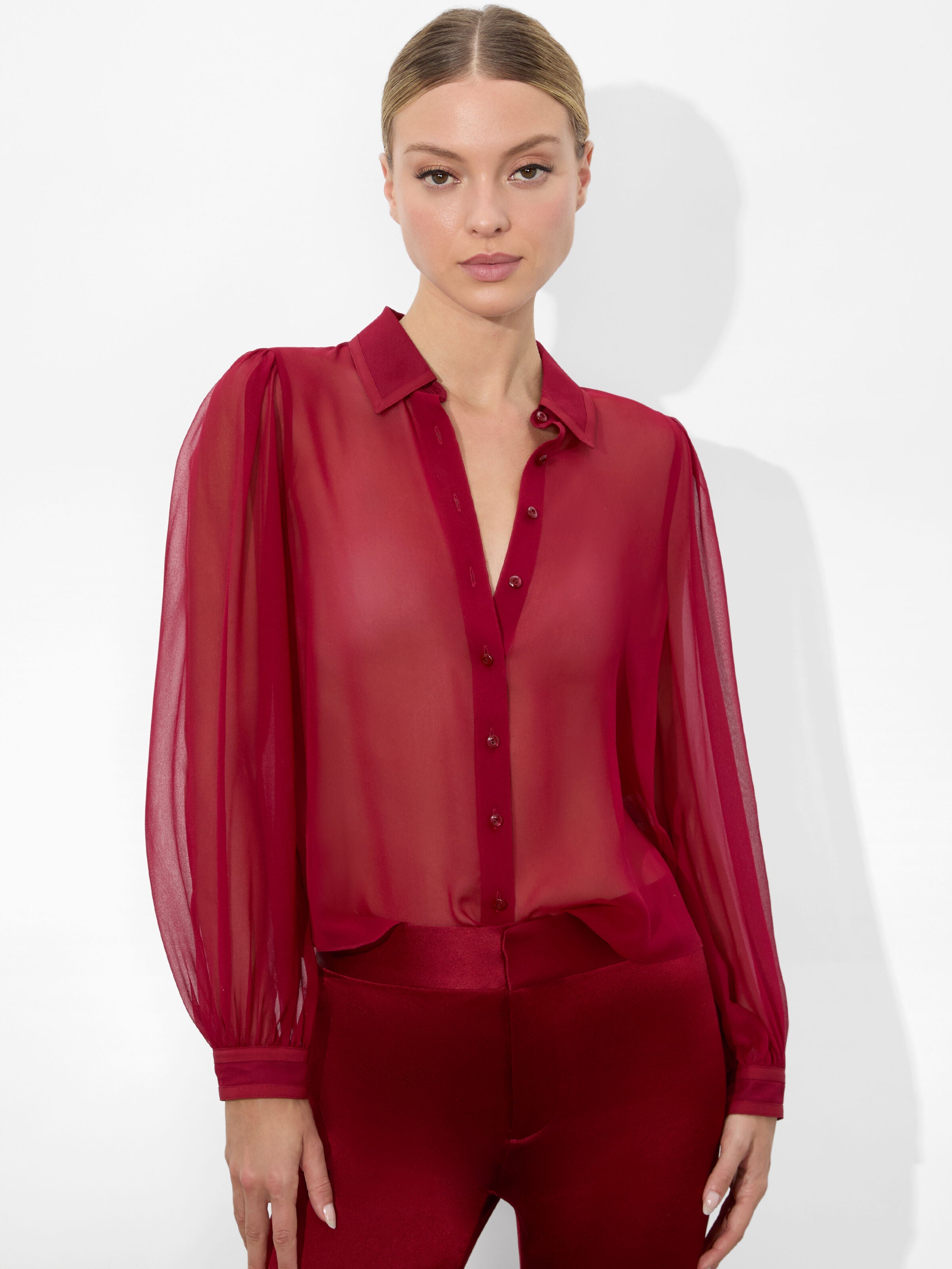 ROANNE BUTTON DOWN-ALICE + OLIVIA
