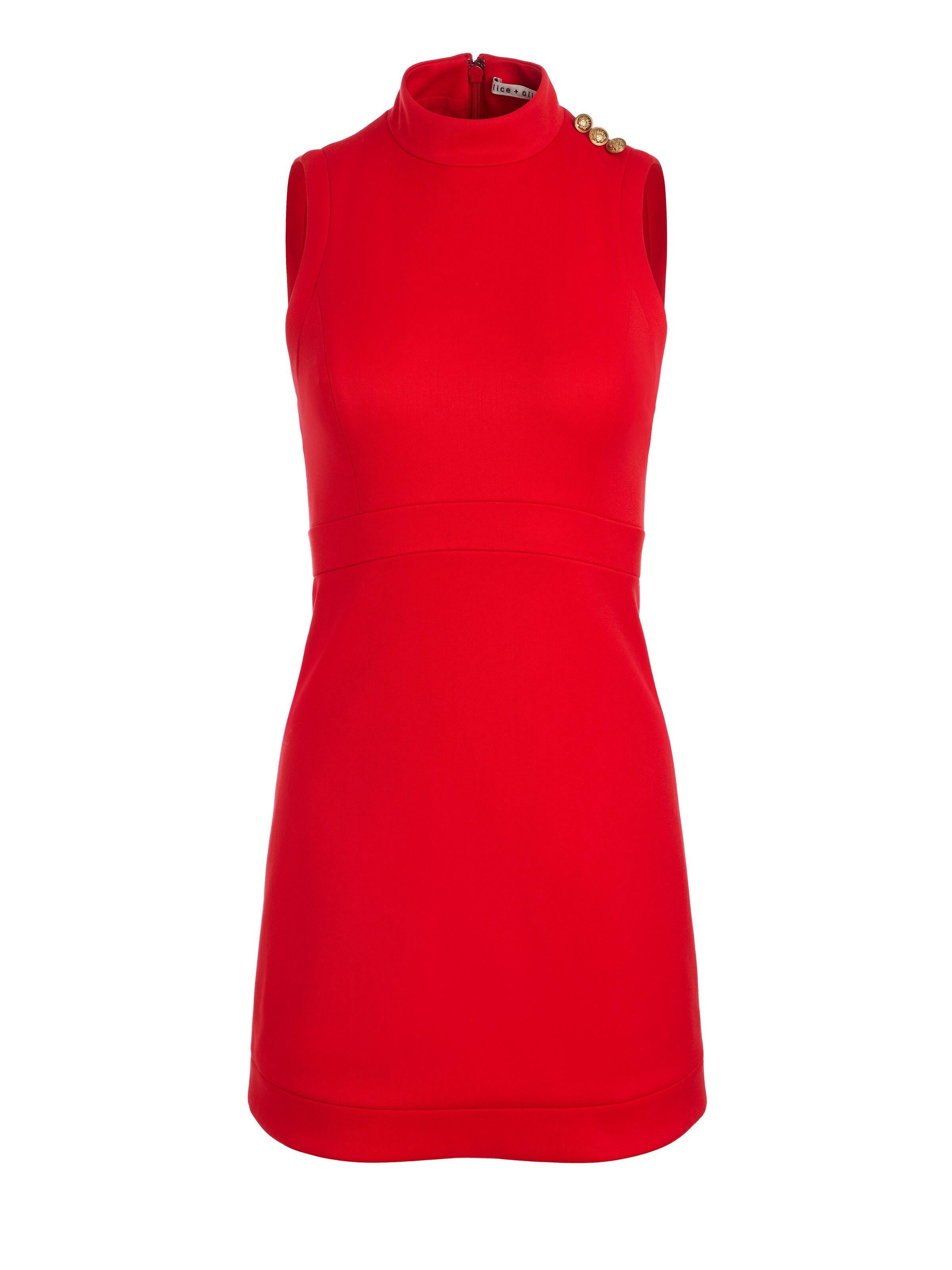 VICTORIA EMPIRE WAIST MINI DRESS