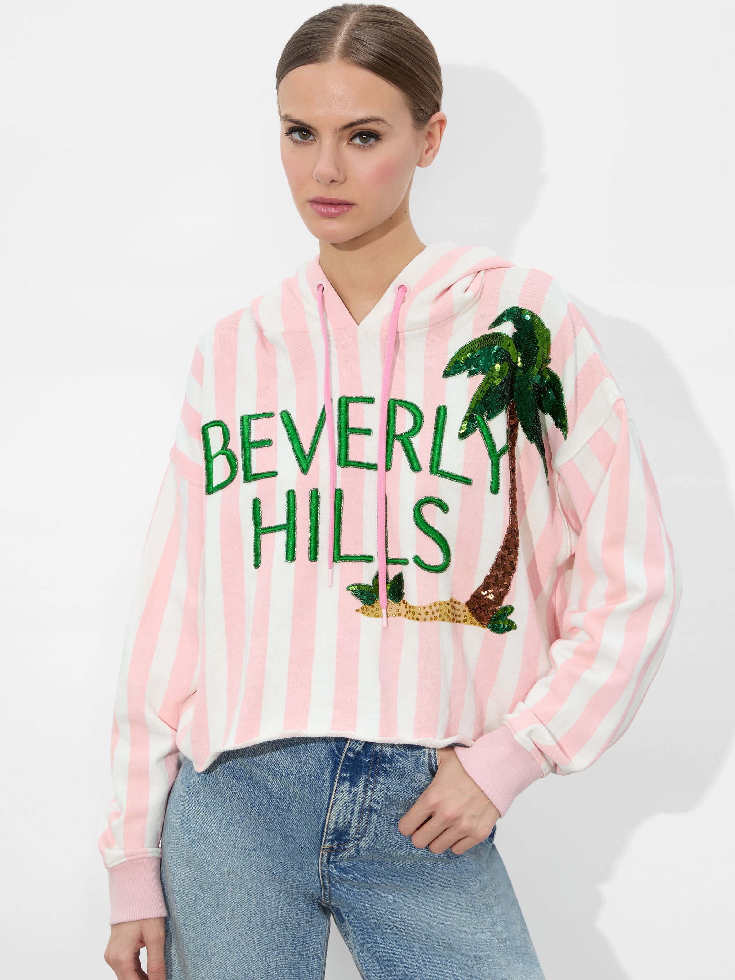 SUNNY CROPPED HOODIE