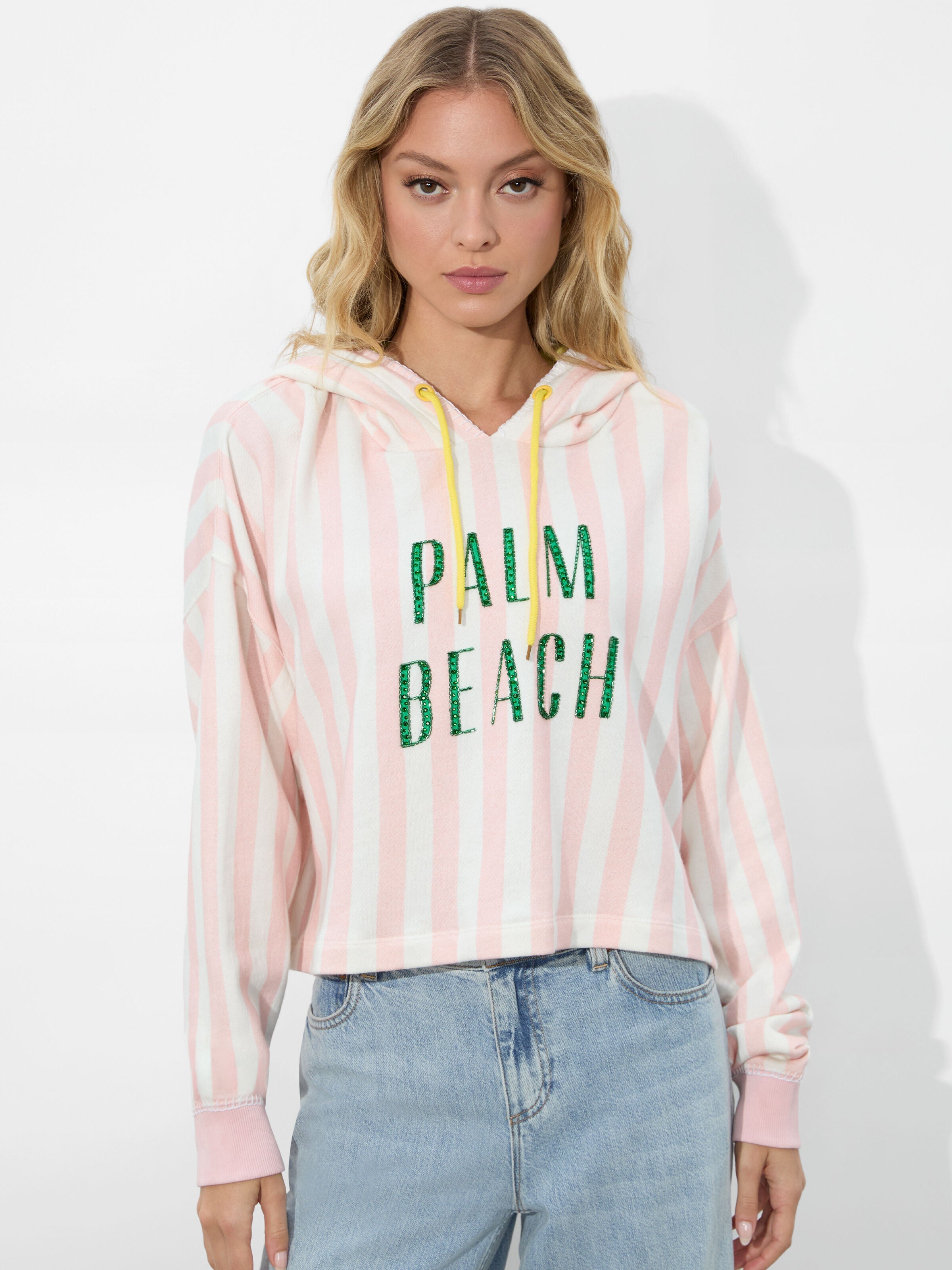 SUNNY CROPPED HOODIE