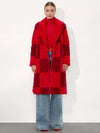 MOORE FAUX FUR PEACOAT-ALICE + OLIVIA
