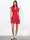MILA VEGAN MINI DRESS-ALICE + OLIVIA