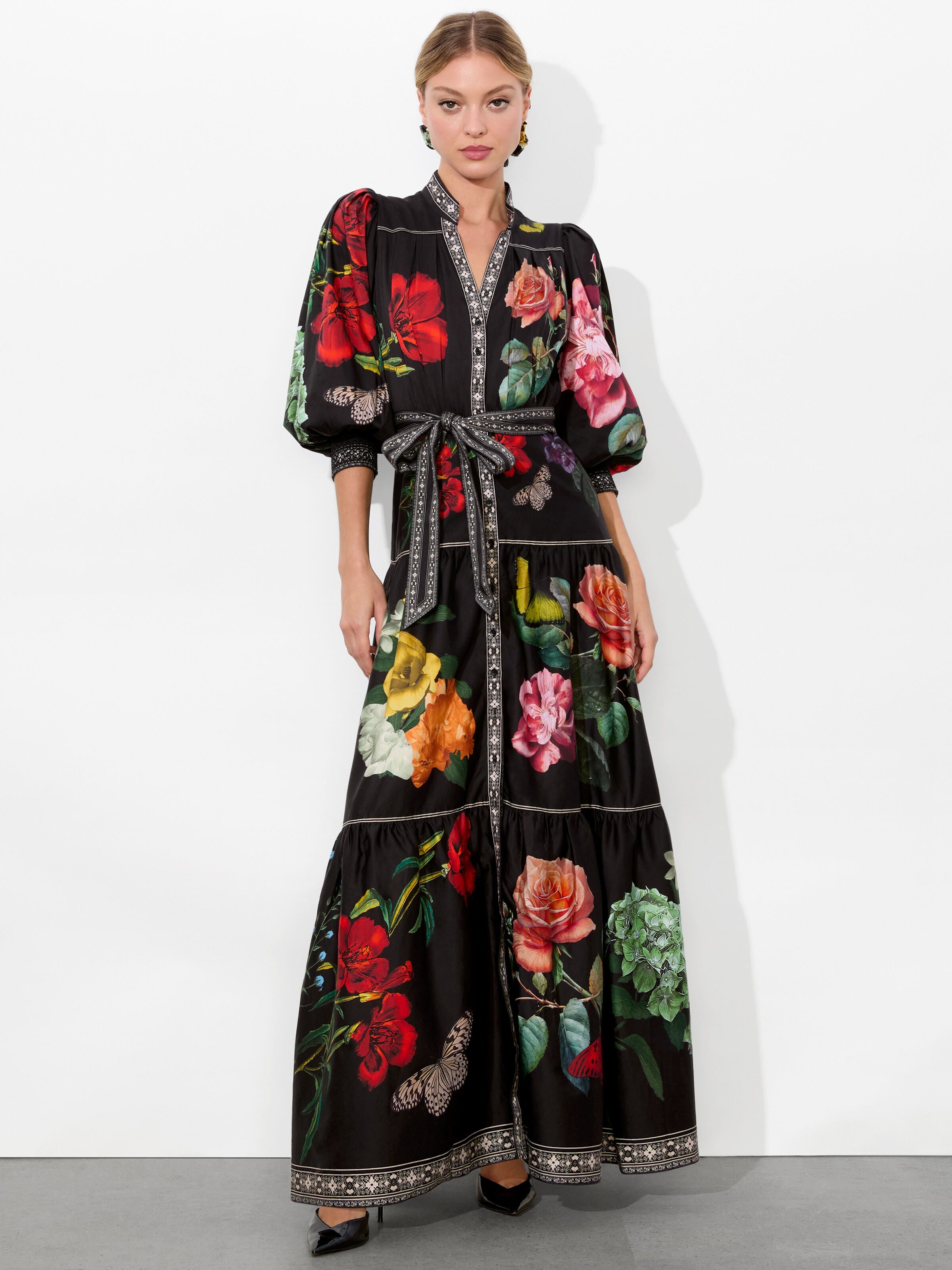 CORA MAXI SHIRT DRESS-ALICE + OLIVIA
