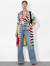 BRADFORD MAXI CARDIGAN-SORBET STRIPE-ALICE + OLIVIA