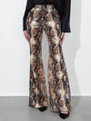 CRISTENA VEGAN SNAKE PANT-ALICE + OLIVIA
