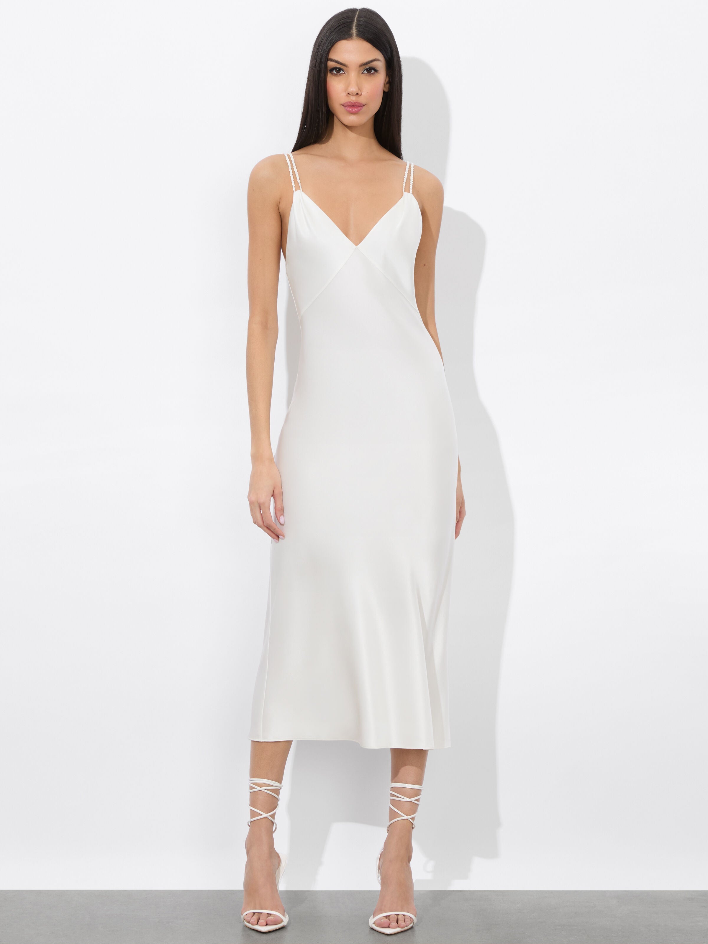 KIRO SLIP DRESS-WILD PINK-ALICE + OLIVIA