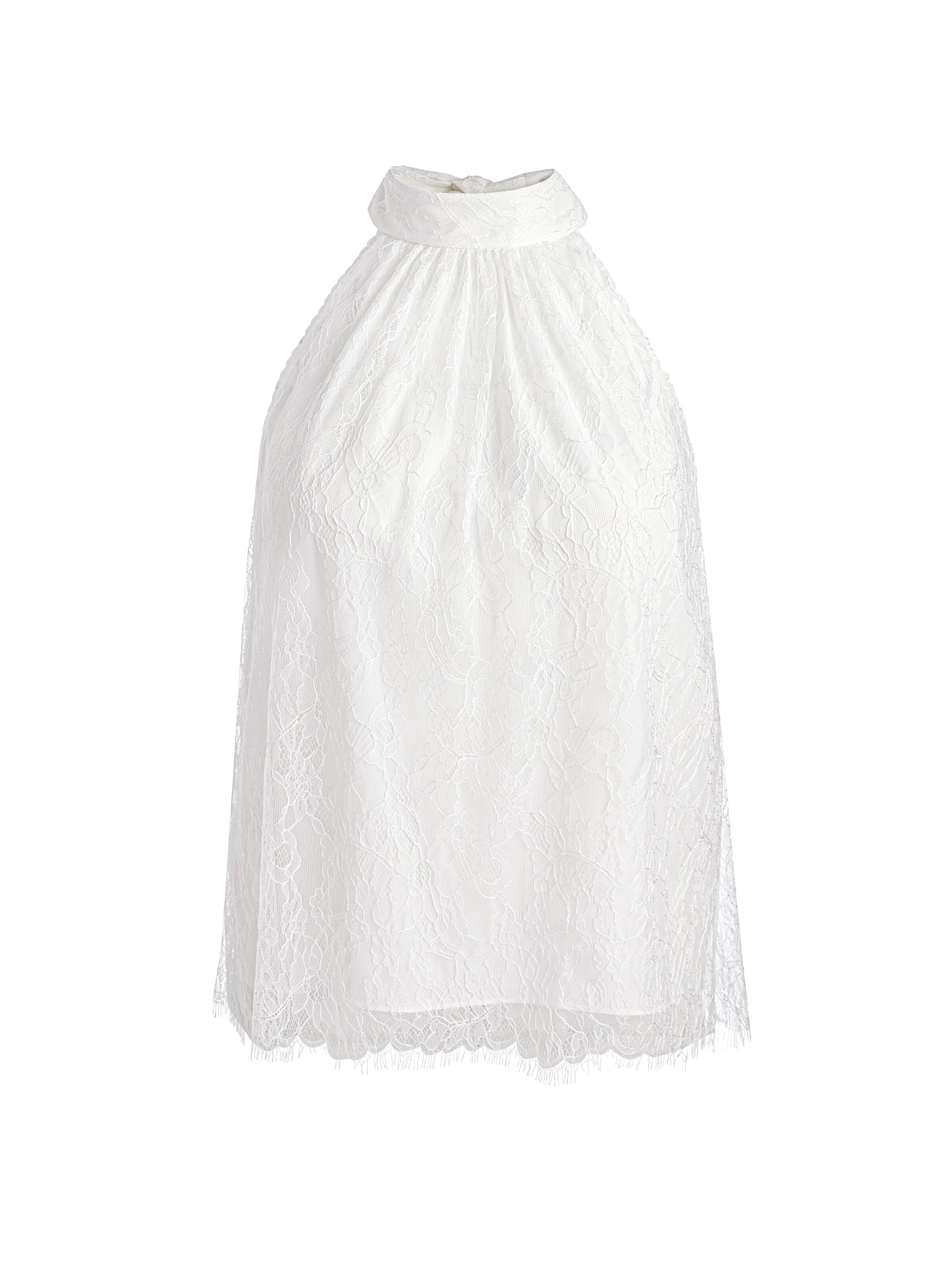 MARIS HALTER NECK GATHERED TOP-ALICE + OLIVIA