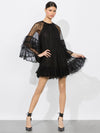 DELIA RUFFLED TUNIC DRESS-ALICE + OLIVIA