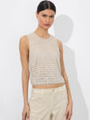 AMAL EMBELLISHED TANK-ALICE + OLIVIA