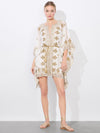 MARVA EMBELLISHED MINI KAFTAN-ALICE + OLIVIA