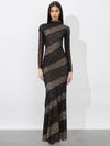DELORA LACE PANELED DRESS-ALICE + OLIVIA