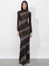 DELORA LACE PANELED DRESS-ALICE + OLIVIA