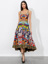 DIANA STRUCTURED MIDI DRESS-ALICE + OLIVIA