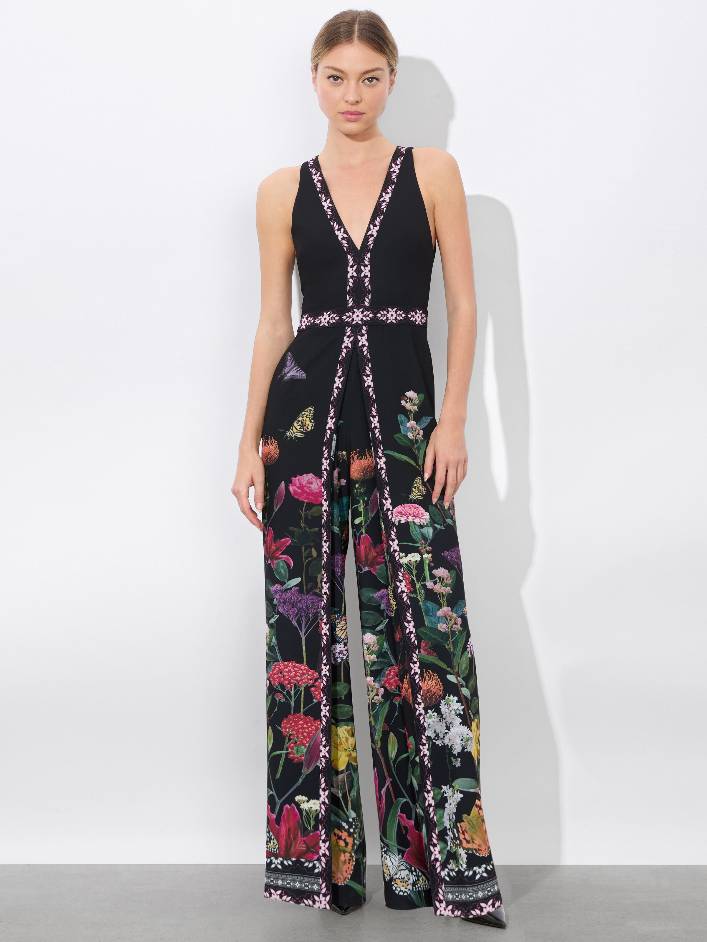 AUDRIE PLEATED JUMPSUIT-ALICE + OLIVIA