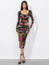 DELORA MIDI DRESS-ALICE + OLIVIA