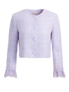 MILLIE RUFFLE SLV BOX JACKET-ALICE + OLIVIA