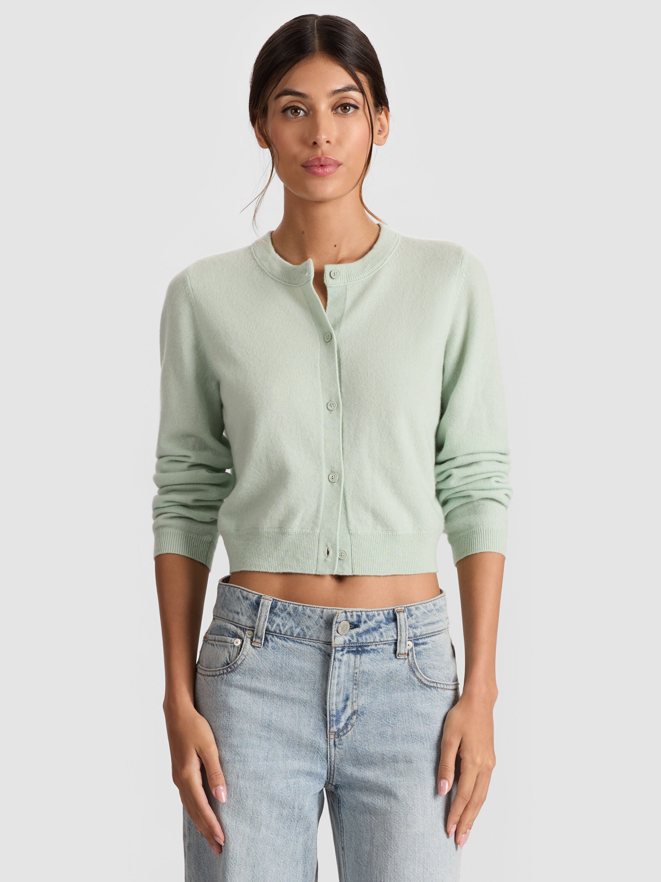 DOLLIE CASHMERE CARDIGAN-ALICE + OLIVIA