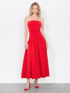 ORIANA DROP WAIST MIDI DRESS-ALICE + OLIVIA