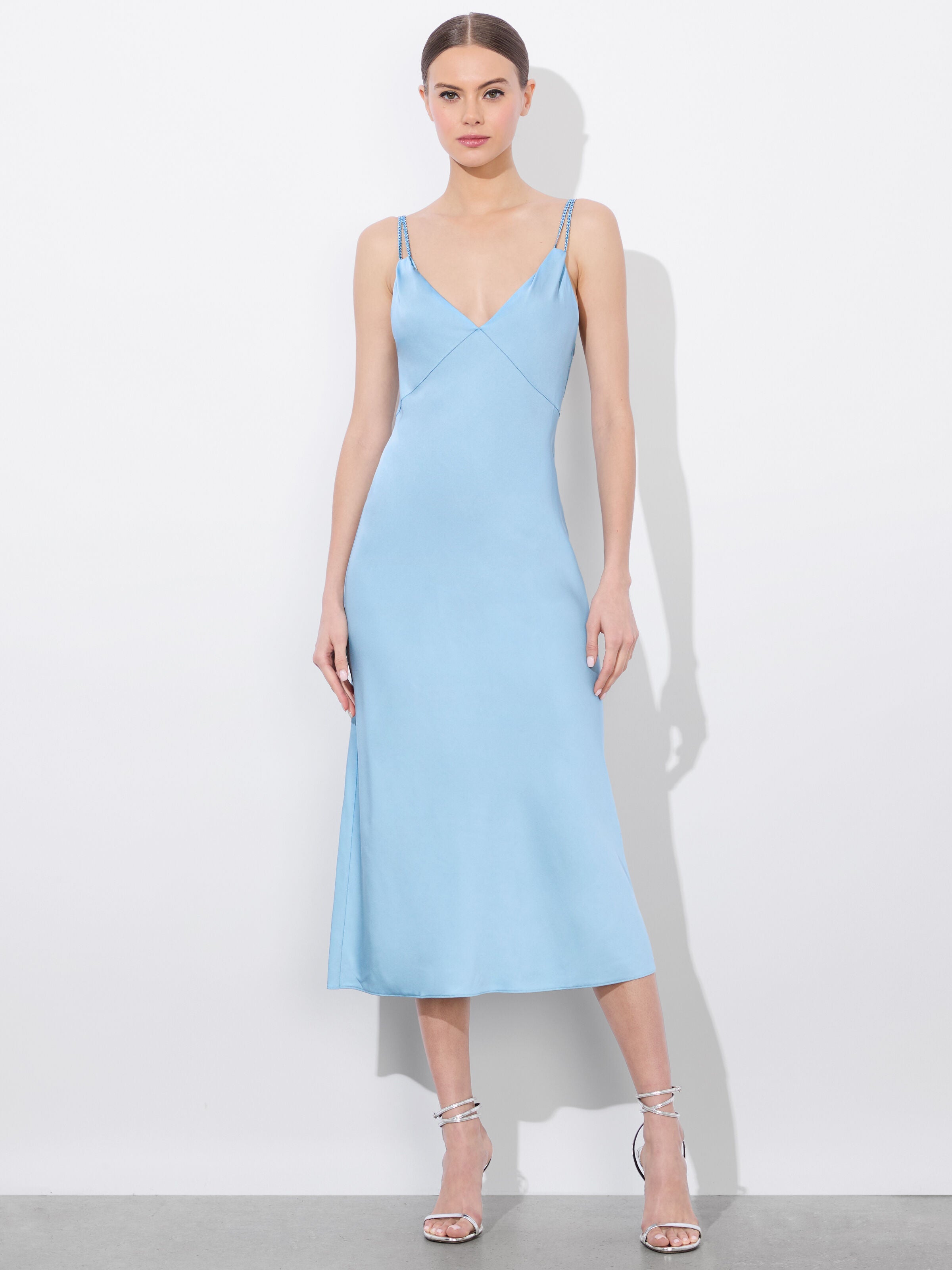 KIRO SLIP DRESS-WILD PINK-ALICE + OLIVIA